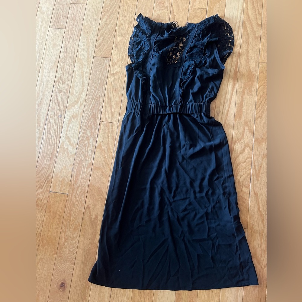 Elegant Black Lace Dress